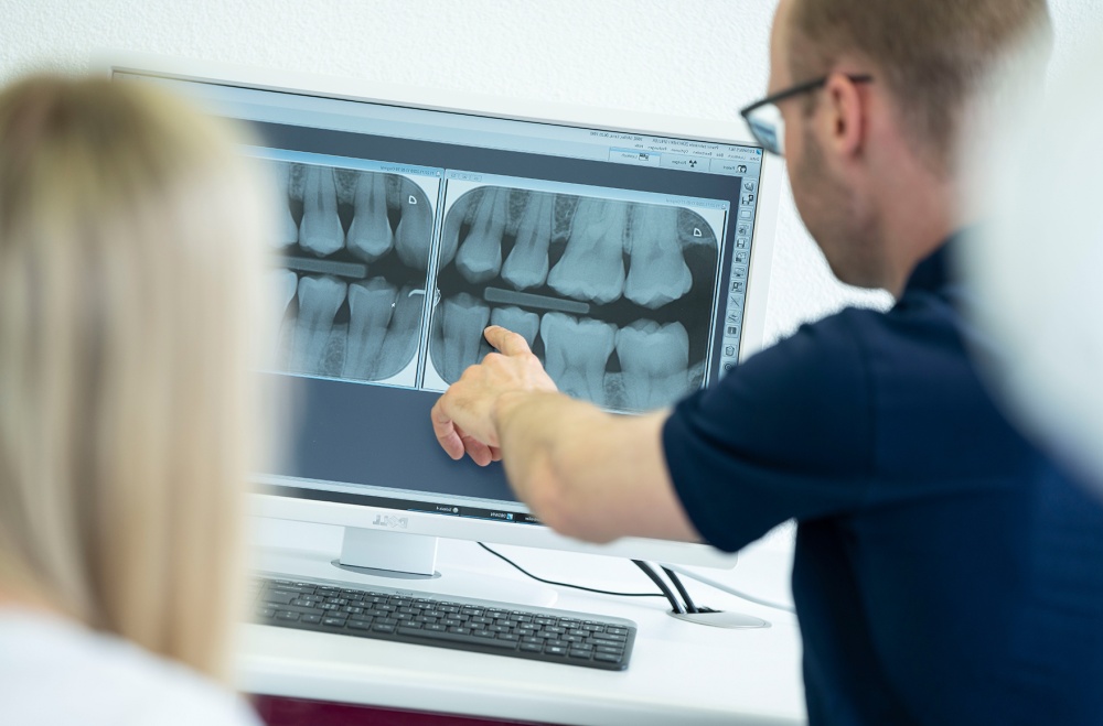 Zahnarzt St.Gallen Gfeller digitales Röntgen